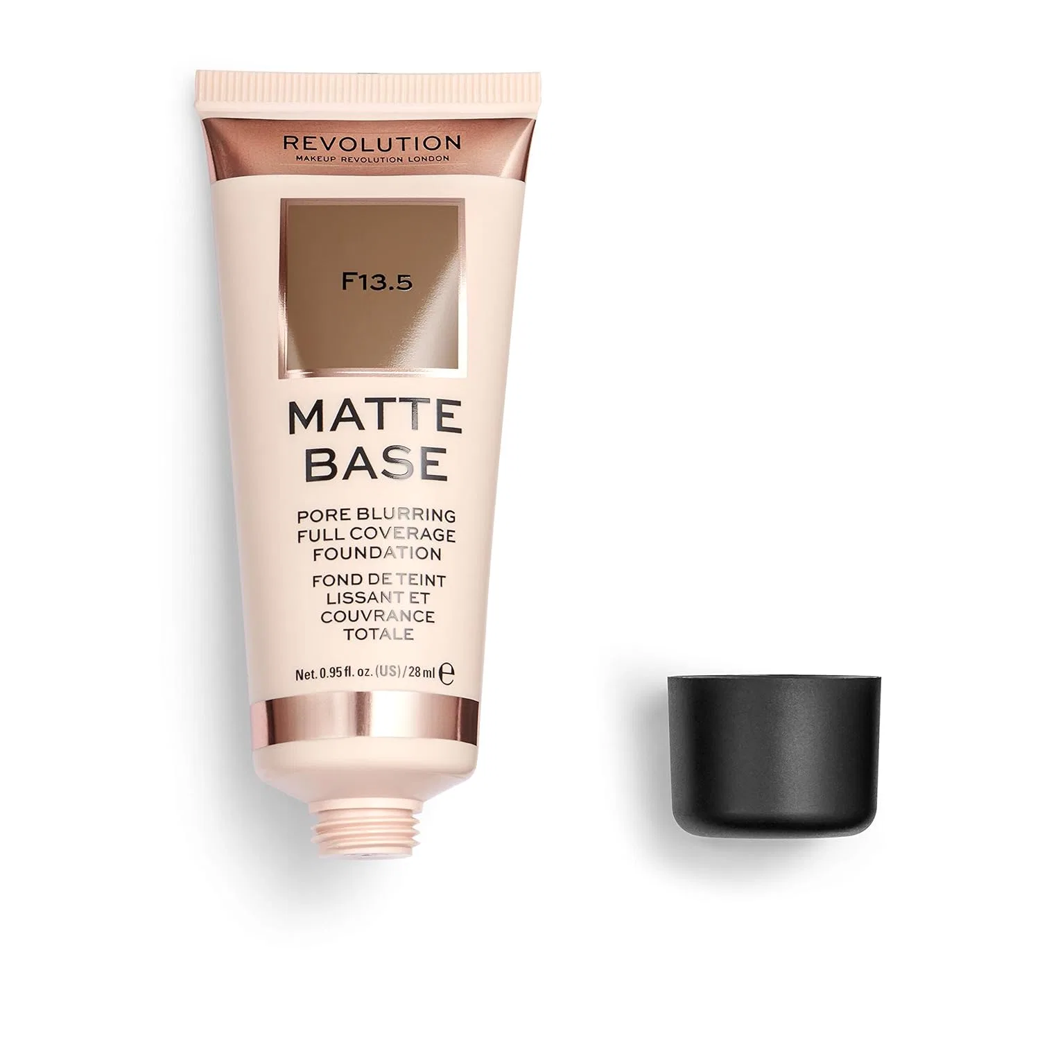 Матирующая тональная основа «Matt Base Foundation F13.5» от Revolution Revolution Beauty London, F13.5