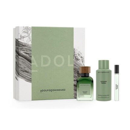 

Adolfo Dominguez EST AD Vetiver Terra M EDP120 с мини-версией