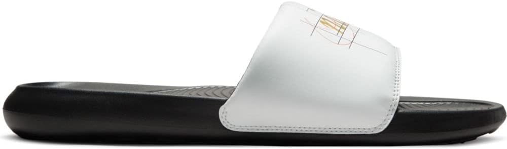 

Мужские шлепанцы Nike Slide, Summit White Metallic Gold Orange Black