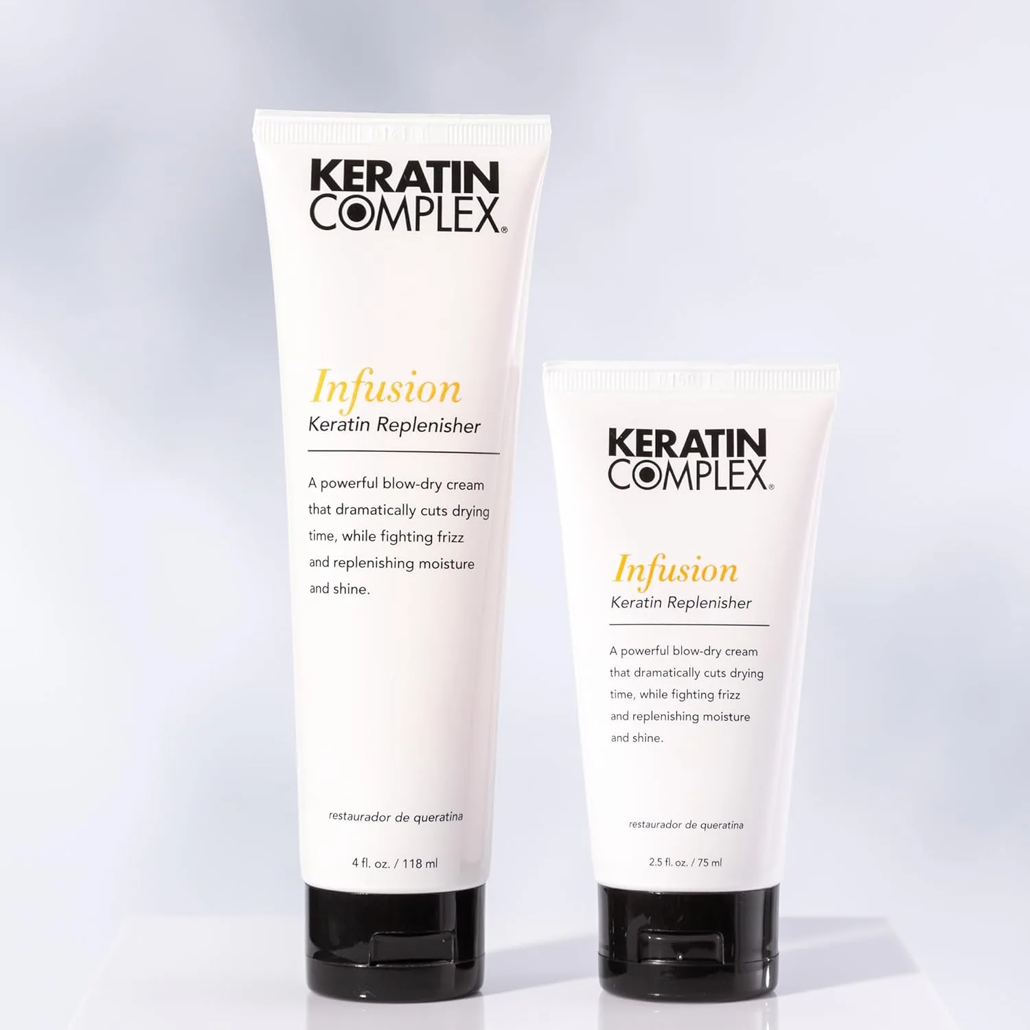 Несмываемый кондиционер Keratin Complex - Восстанавливающий кератиновый баланс - 2, 5 жидких унции и 4 жидких унции, 2 упаковки — фото 2