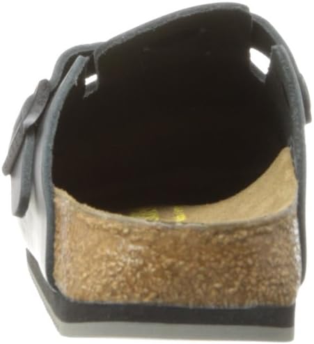 Мюли Birkenstock Boston Super Grip (унисекс), черный — фото 3