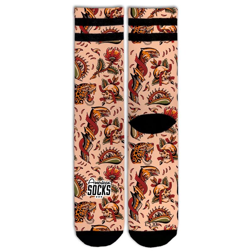 

Велосипедные носки American Socks, оранжевый/красный