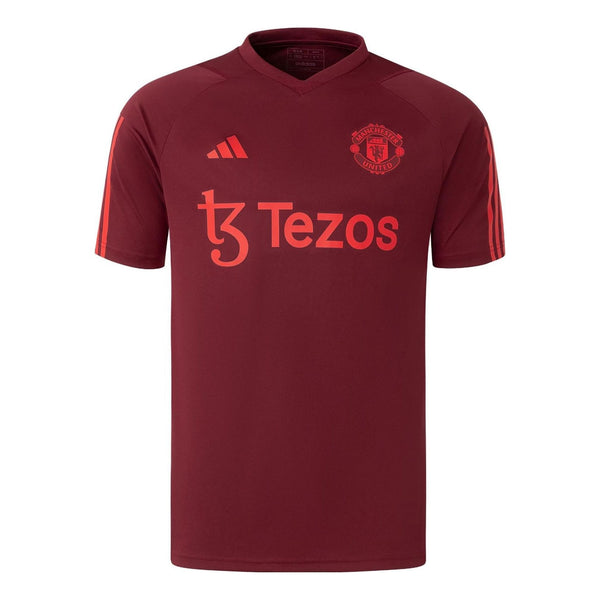 

Футболка manchester united tiro 23 тренировочные Футболка Adidas, красный