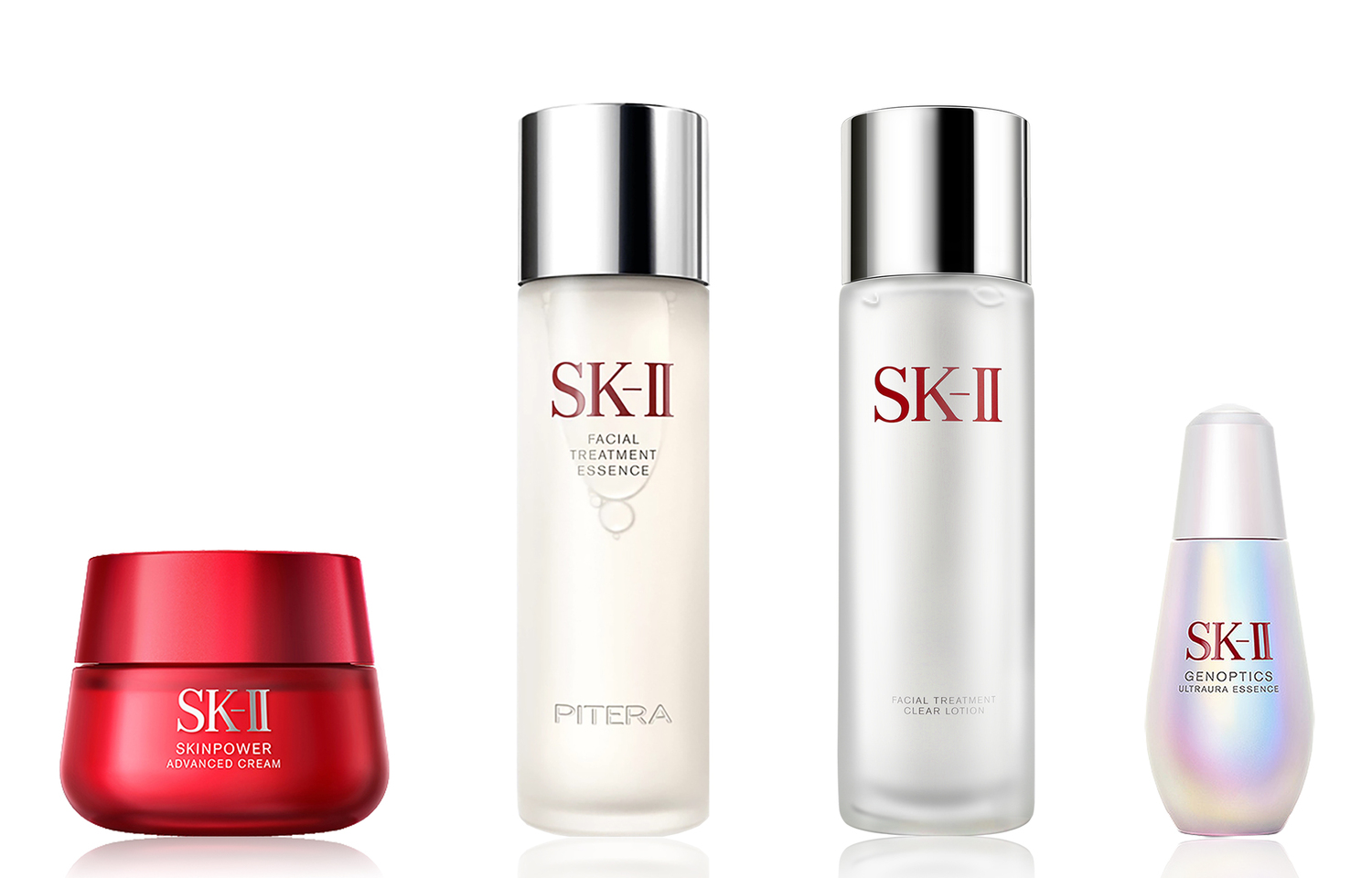Набор для ухода за кожей SK-II Little Bulb: сывротка Miracle Water, 230 мл + осветляющий лосьон, 230 мл + сыворотка, 50 мл + увлажняющий крем, 80 г — фото 4