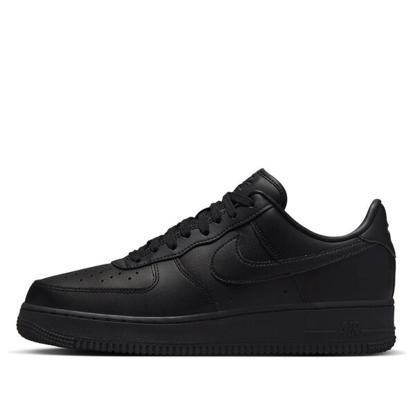 

Кроссовки air force 1 '07 'fresh - triple black' Nike, черный