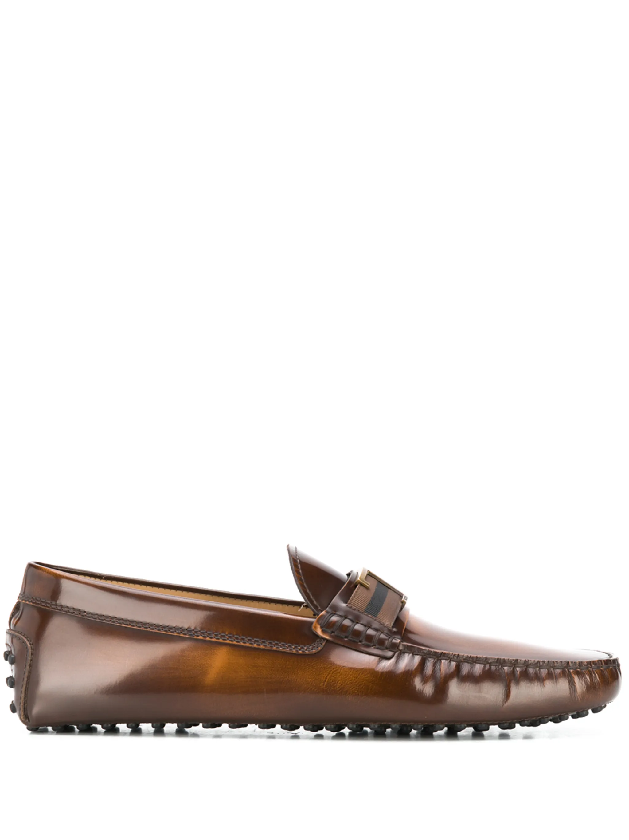 

Лоферы с логотипом Tod'S, коричневый
