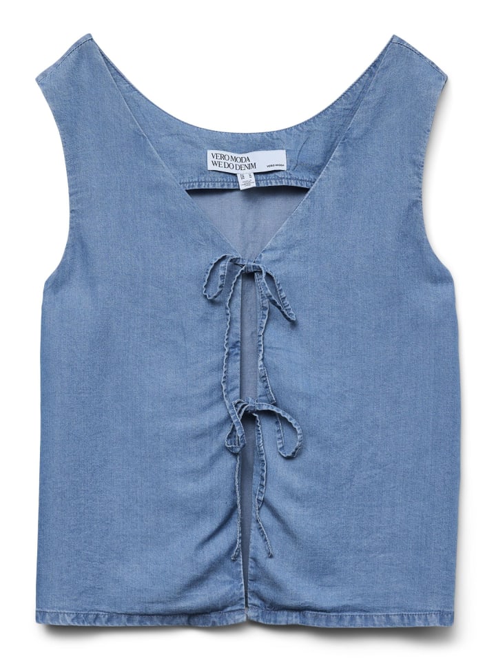 

Топ Vero Moda, Средне-синий деним