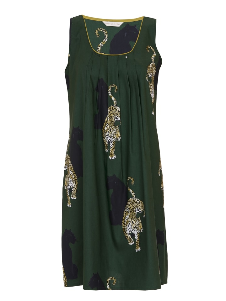 

Оливковая ночная рубашка, ночная рубашка зеленого цвета Cyberjammies