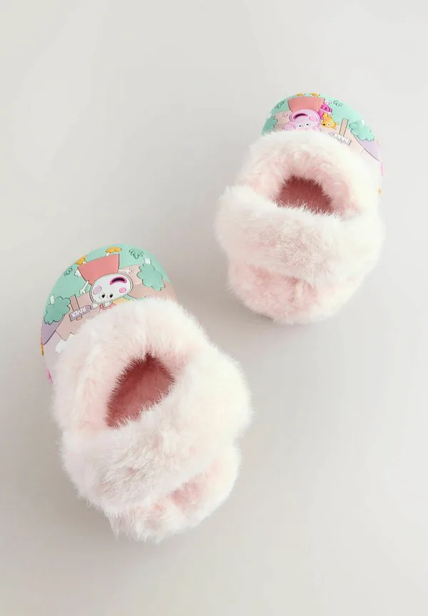 Уютные тапочки пеппы стандартного размера Next, Pink — фото 3