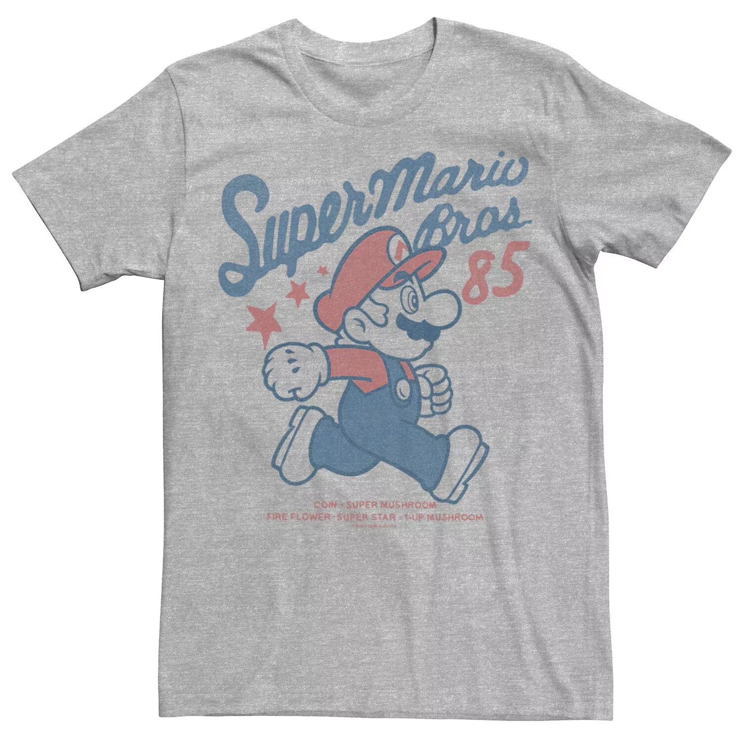

Мужская футболка Nintendo Super Mario Bros. '85 Vintage Stars Licensed Character