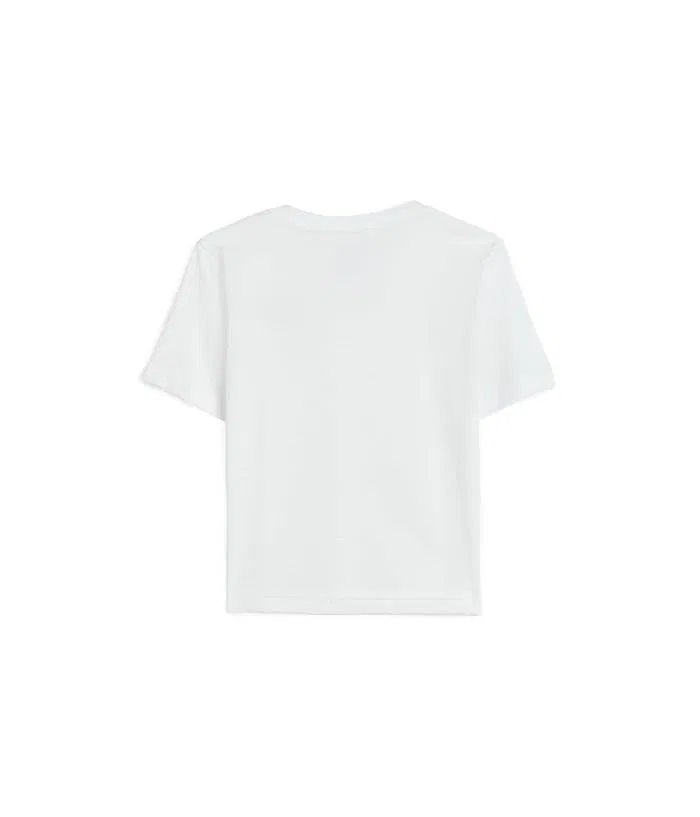 Футболка хлопковая Club T-Shirt Nike Kids, White — фото 2