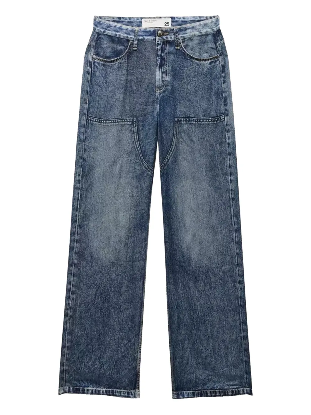 

Брюки с карманами Logan rag & bone, синий