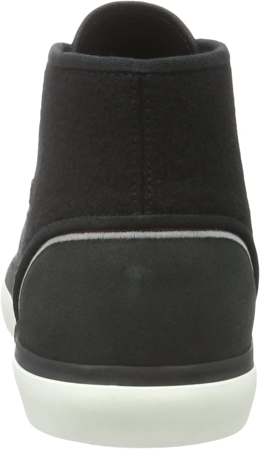 Мужские высокие кроссовки Lacoste Sevrin Mid Lace 416 1, Black Blk 024 — фото 3