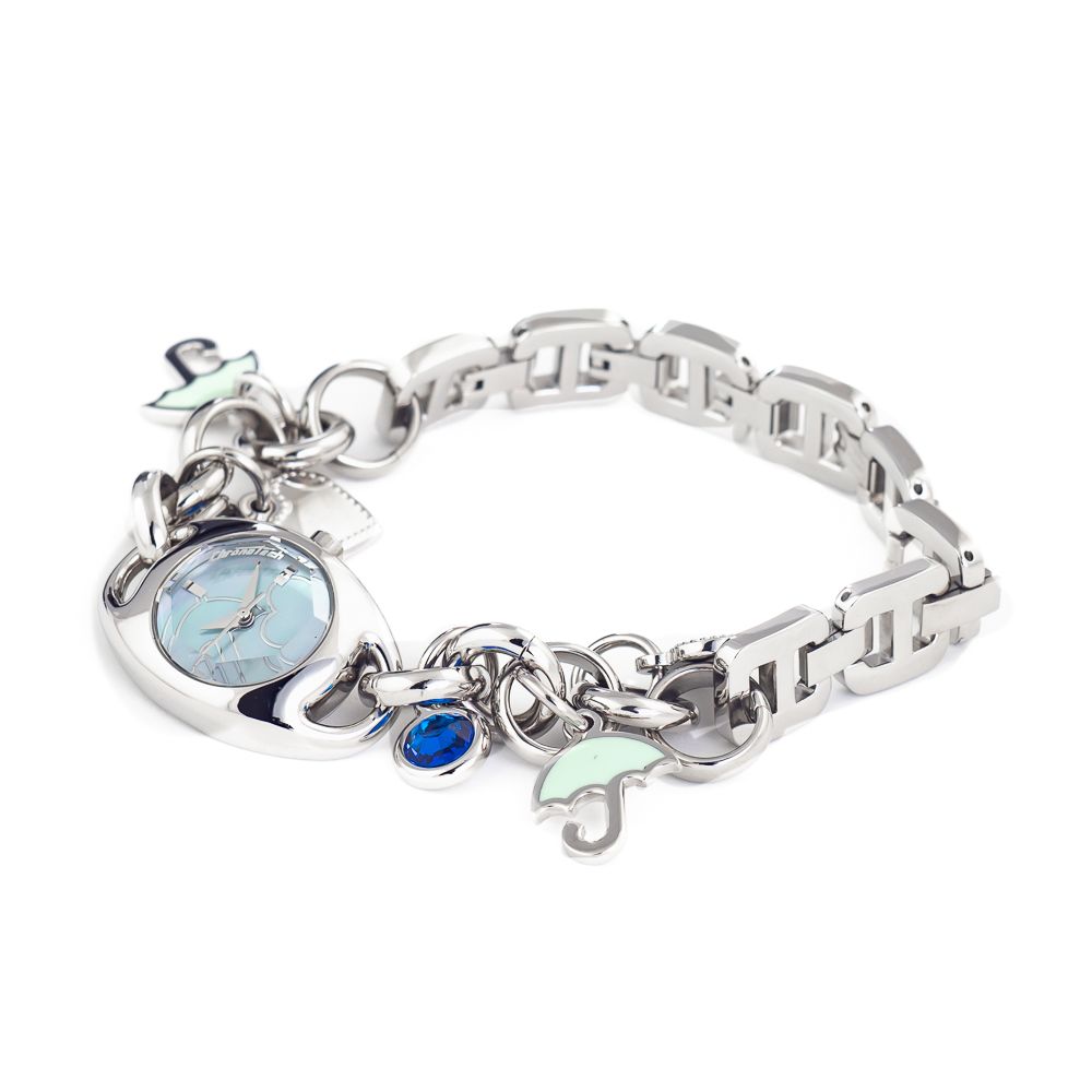 

Серебряные часы из нержавеющей стали Chronotech