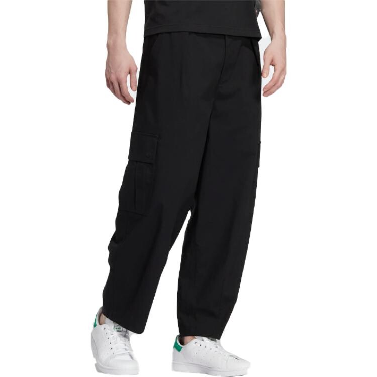 Трикотажные спортивные штаны унисекс черные Adidas Originals, черный — фото 4