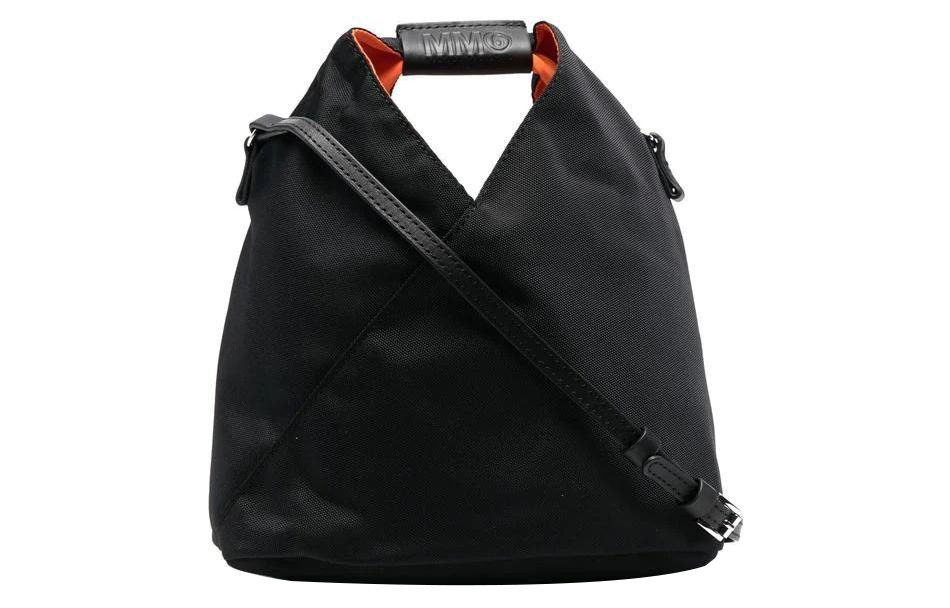 

MM6 Maison Margiela Сумка через плечо из телячьей кожи, женская, черная, Trumpets