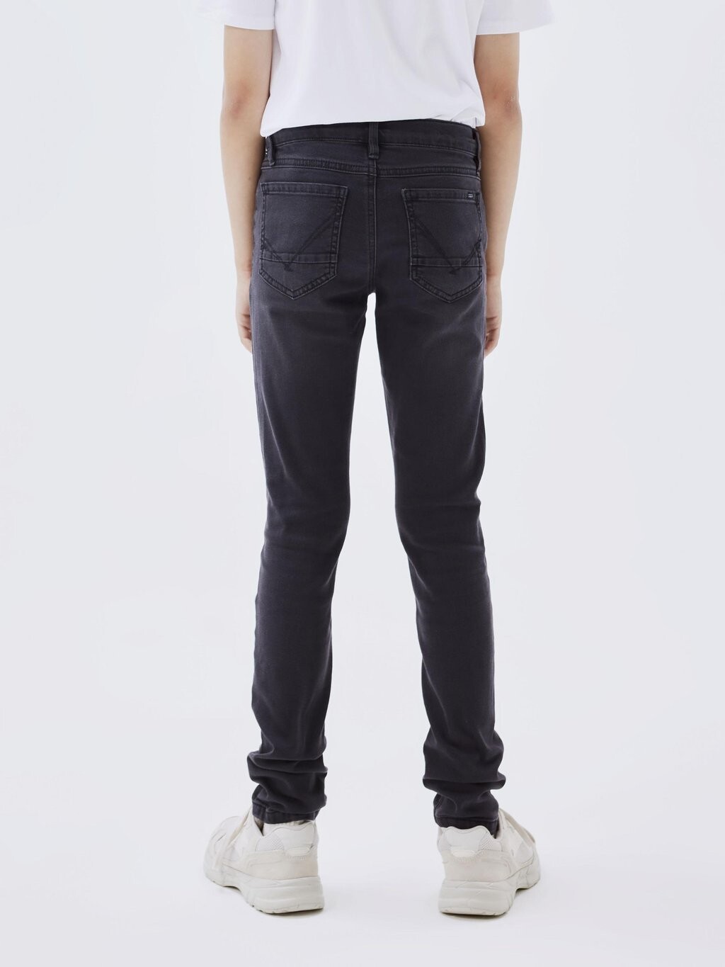 Джинсы Skinny Fit NKMPETE Name it, цвет black denim — фото 2