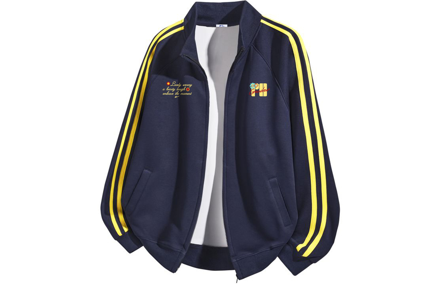 

Свитшот Huichao Riding The Wind Collection Unisex WARRIOR, темно-синий