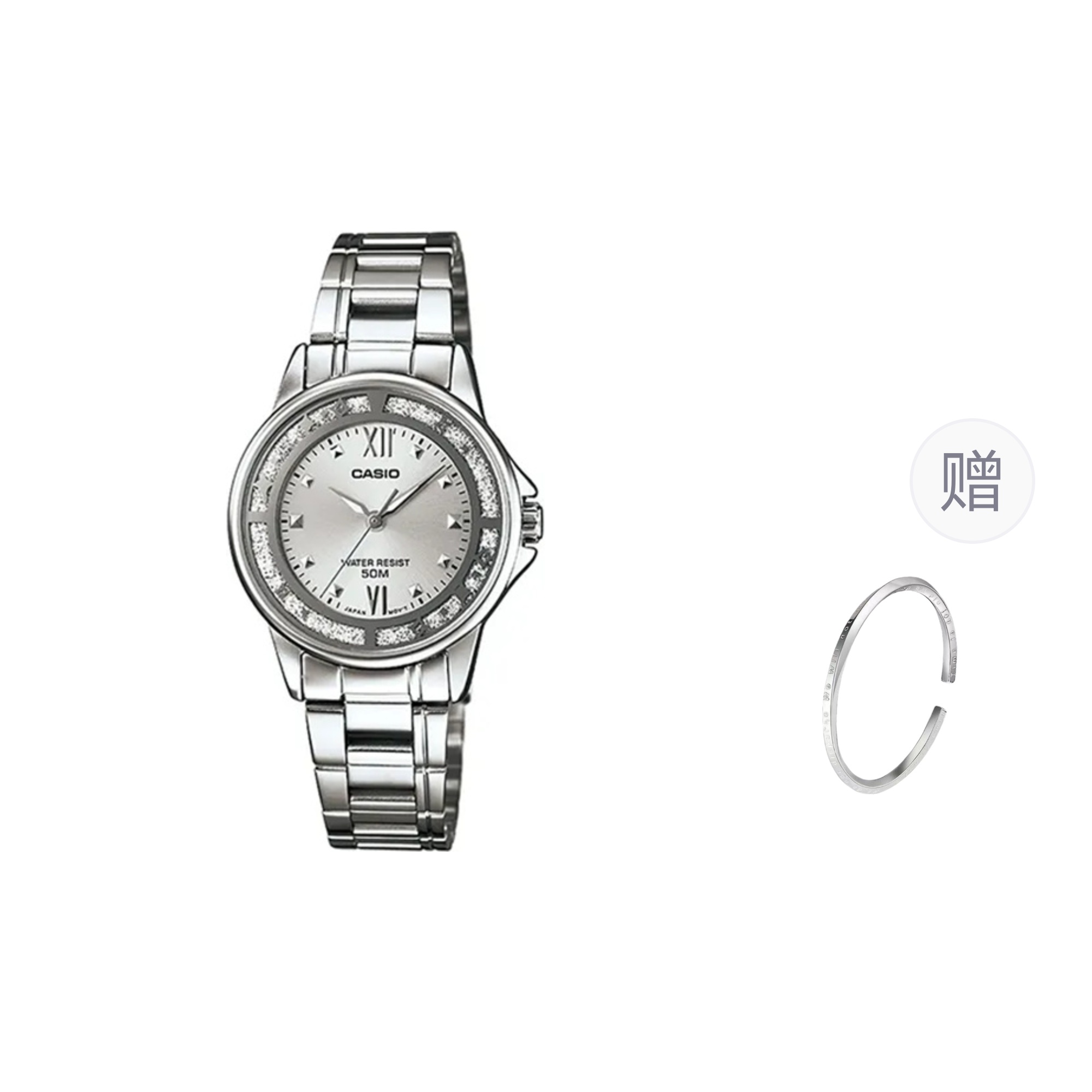 

CASIO Часы Women's DRESS Gray Watch