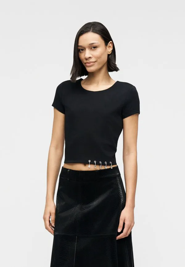 

Футболка с принтом "элизабет" Guess, Jet Black, Черный, Футболка с принтом "элизабет" Guess, Jet Black