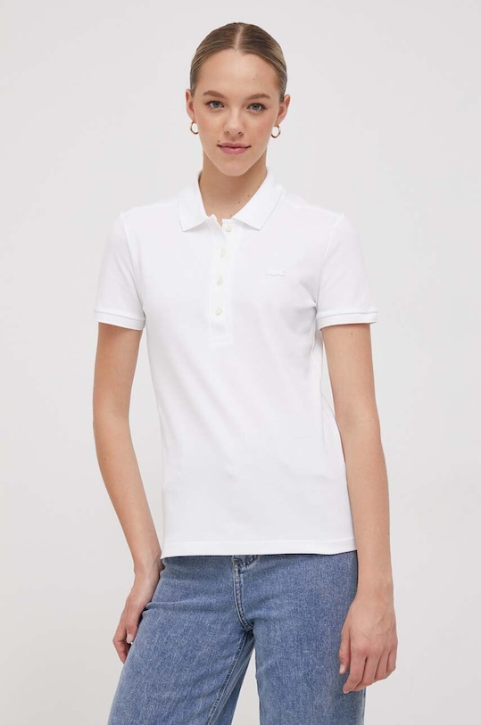 

Поло Lacoste, белый