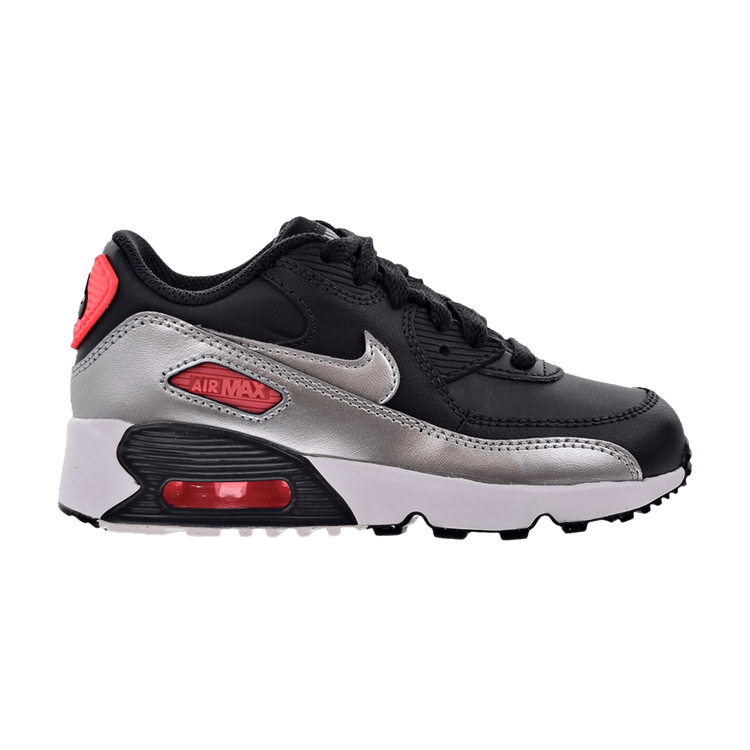 

Кроссовки Nike Air Max 90 Leather PS 'Anthracite Metallic Silver', черный