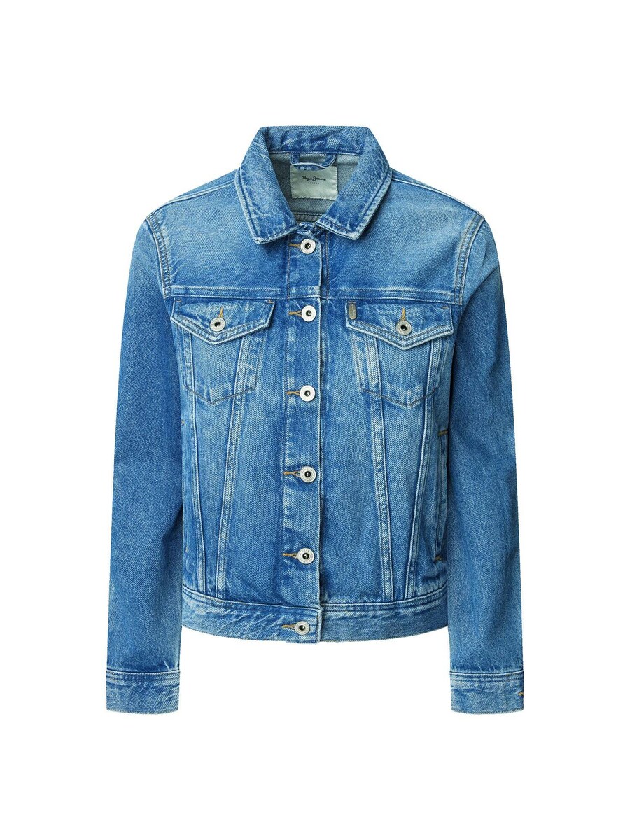 

Межсезонная куртка Pepe Jeans, синий деним