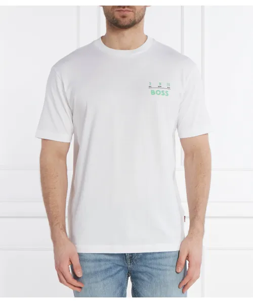 

Футболка te_records Relaxed fit Boss Orange, белый
