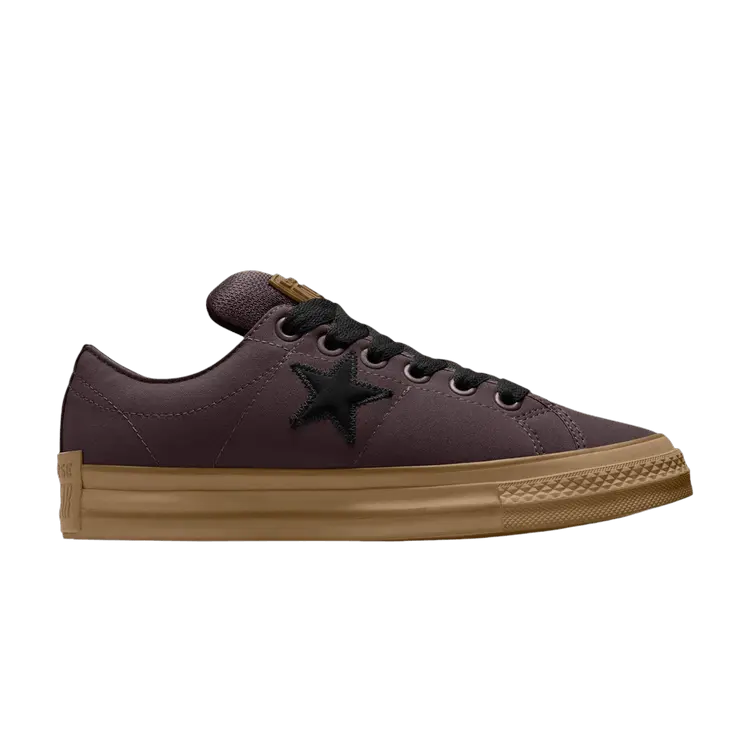 

Кроссовки Converse One Star Low Puff - Bloodstone Gum, коричневый