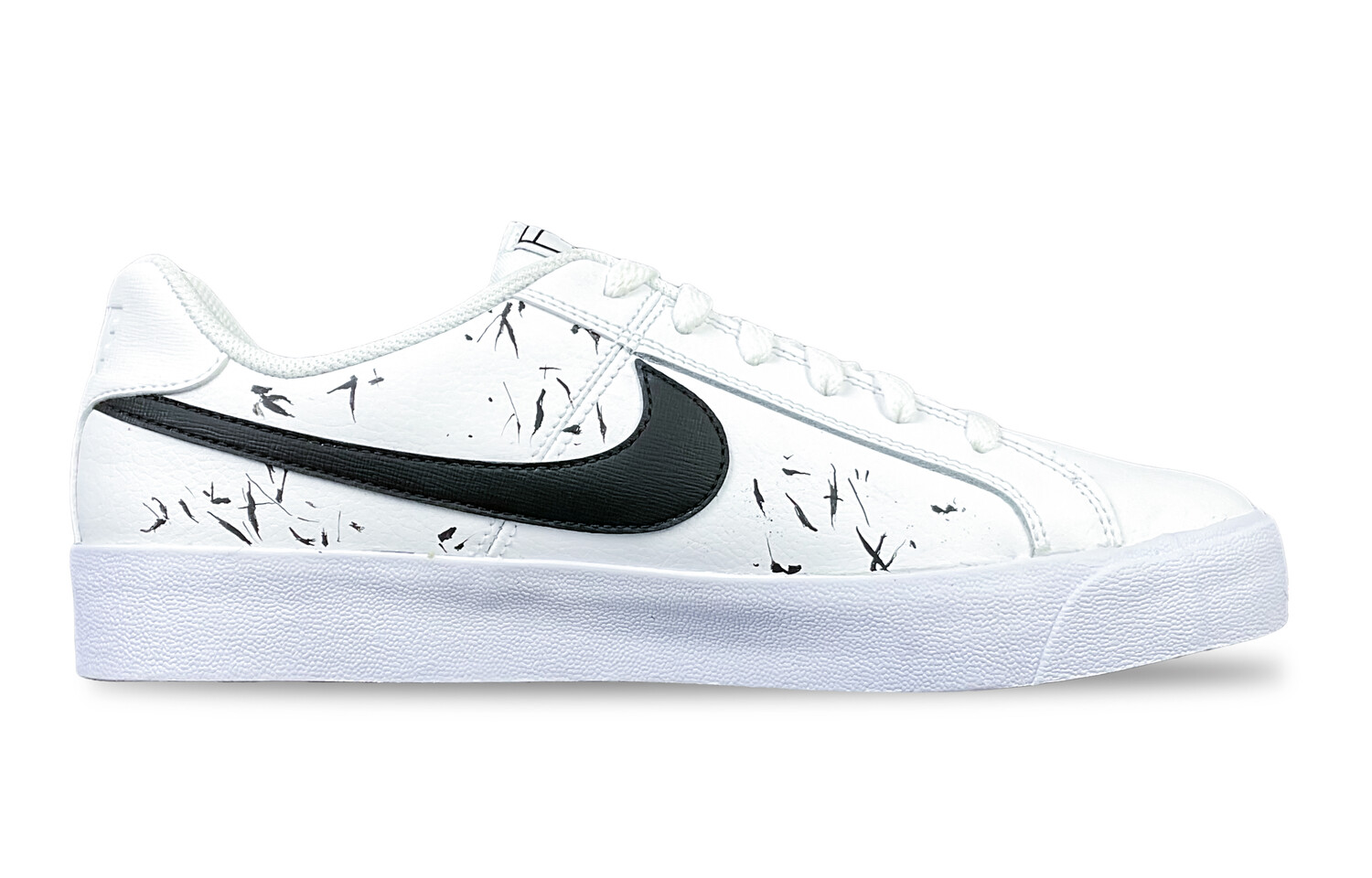 

Кроссовки Nike Court Royale Skateboard Shoes Unisex Low-Top Black, Черный, Кроссовки Nike Court Royale Skateboard Shoes Unisex Low-Top Black
