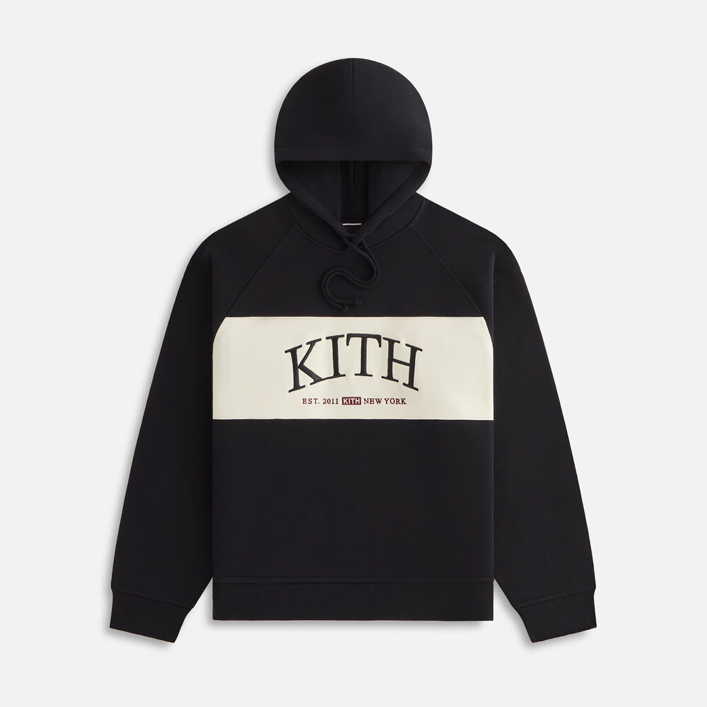

Худи Kith Women Maverick Panelled Hoodie, черный