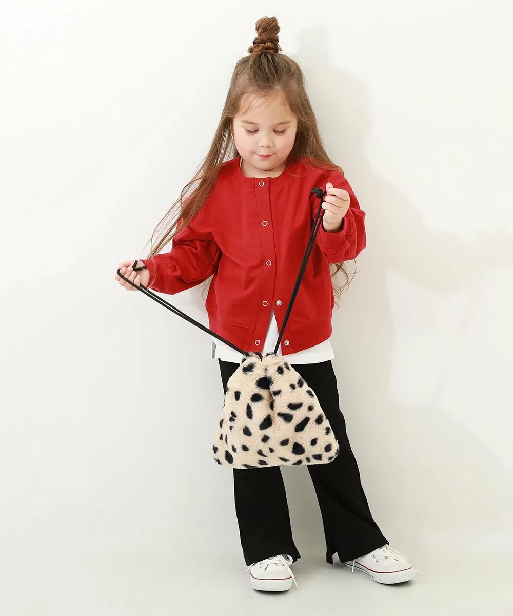 Кардиган из 100% хлопка, двухцветный, 2025AW Devirock, lilac — фото 4