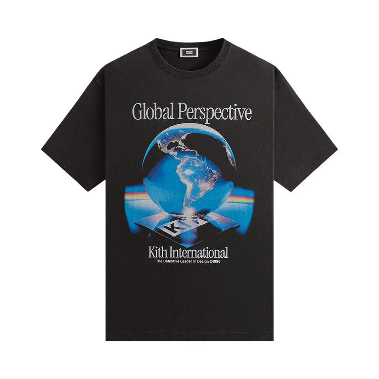 

Футболка Kith Global Perspective Vintage Tee, Black