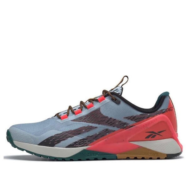 

Кроссовки nano x1 adventure 'gable grey neon cherry' Reebok, серый