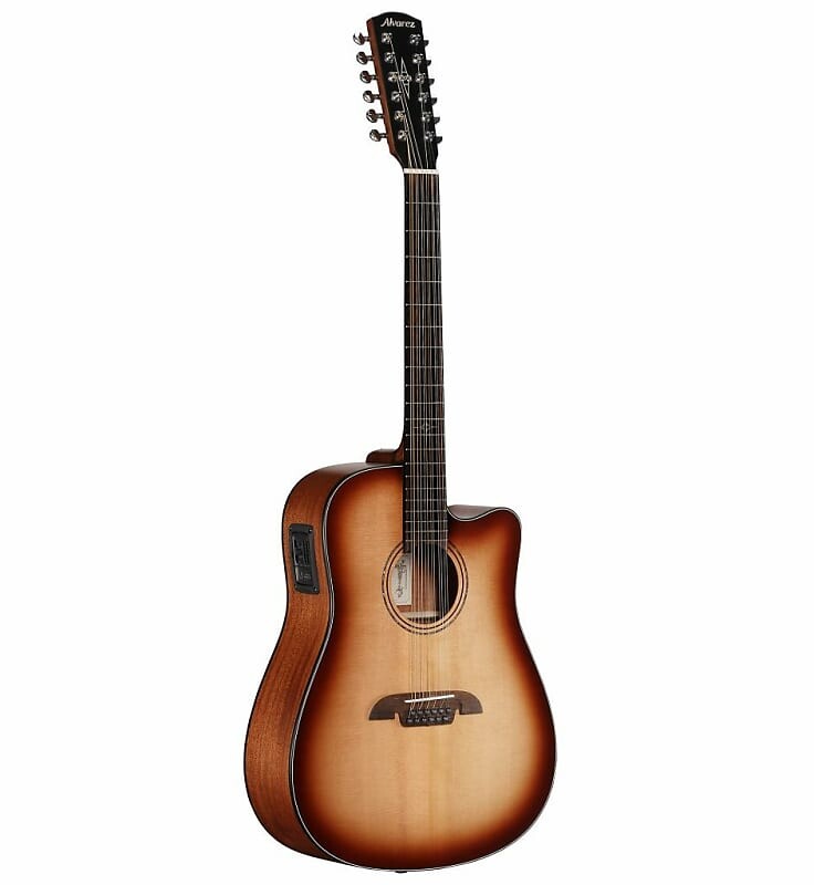 

Акустическая гитара Alvarez AD6012CESHB 12 String Dreadnought - Shadowburst