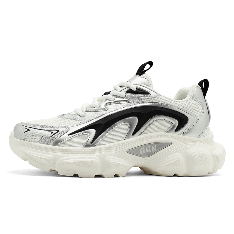 

Кроссовки K Bird с нескользящей подошвой и износостойкими подошвами, мужские K-bird, White Silver