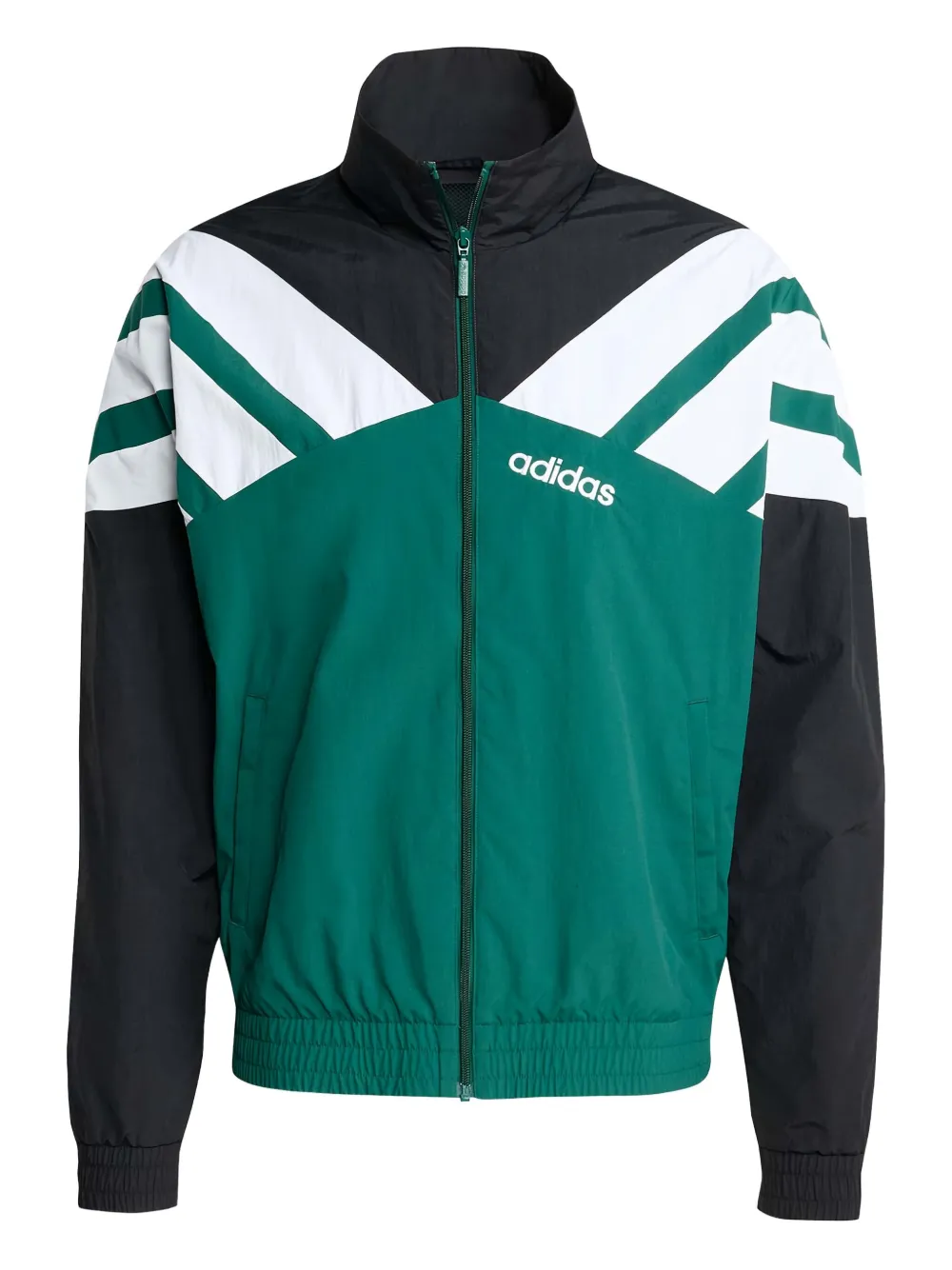 

Спортивная куртка в стиле колор-блок Adidas, зеленый