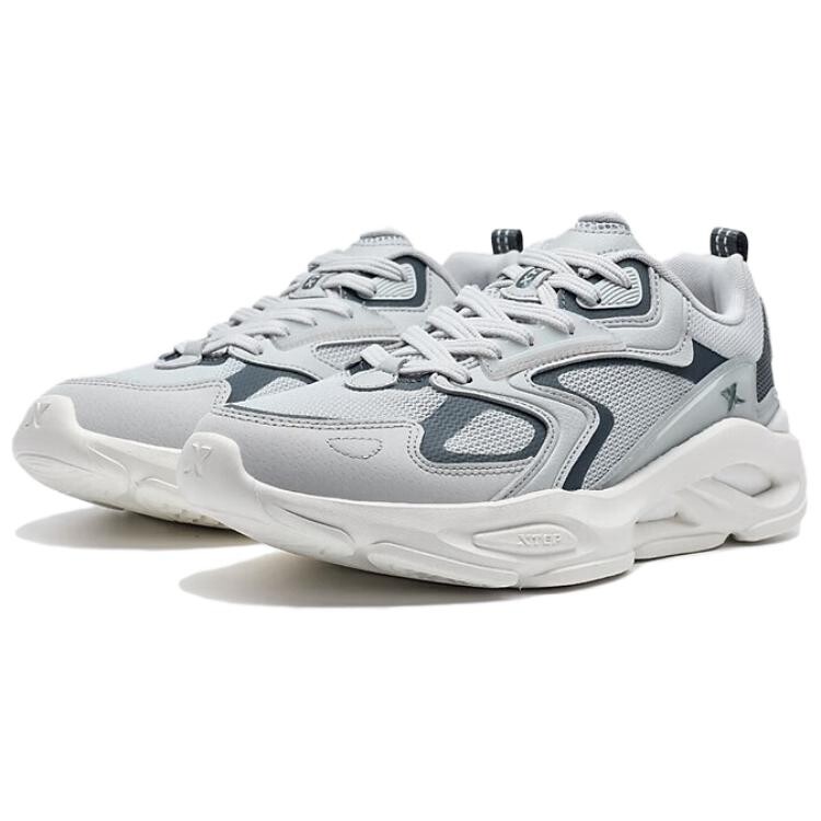 Кроссовки XTEP Yuan Qi Lifestyle Shoes Men Low-top Gray, серый — фото 3