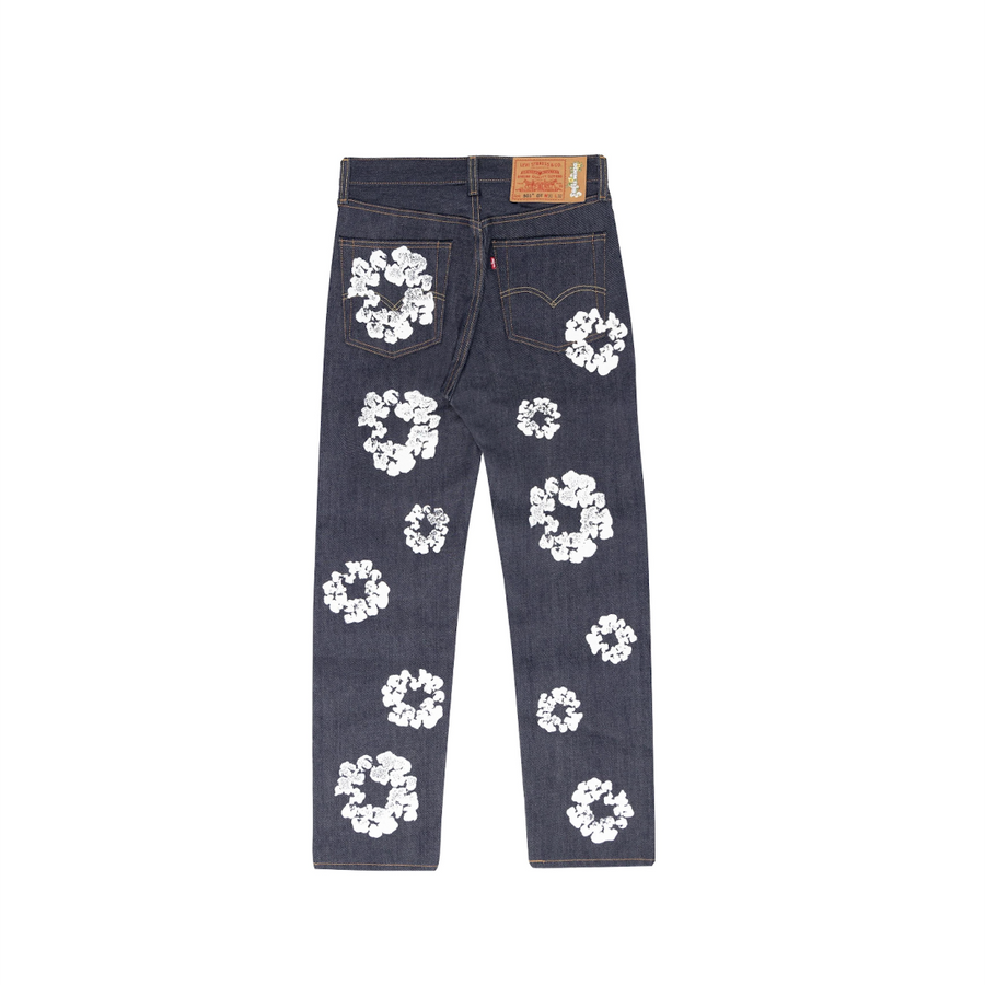 

Спортивные брюки Denim Tears x Levi's Cotton Wreath Jeans 'Indigo', синий