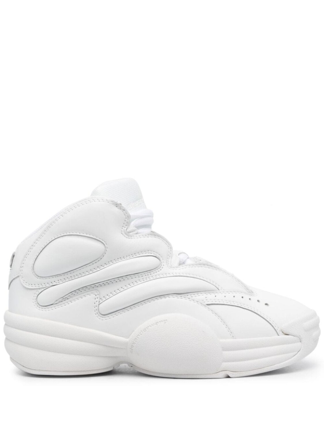 Alexander Wang высокие кроссовки Hoop, белый