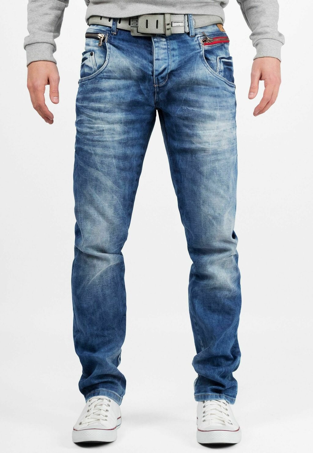 

Джинсы прямые Cipo & Baxx, цвет blau