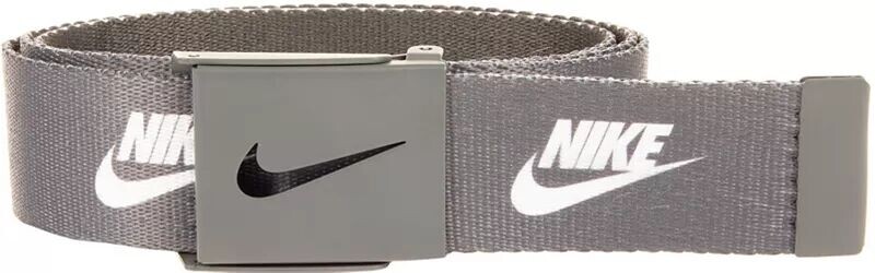

Мужской ремень для гольфа Nike Futura Single Web, серый