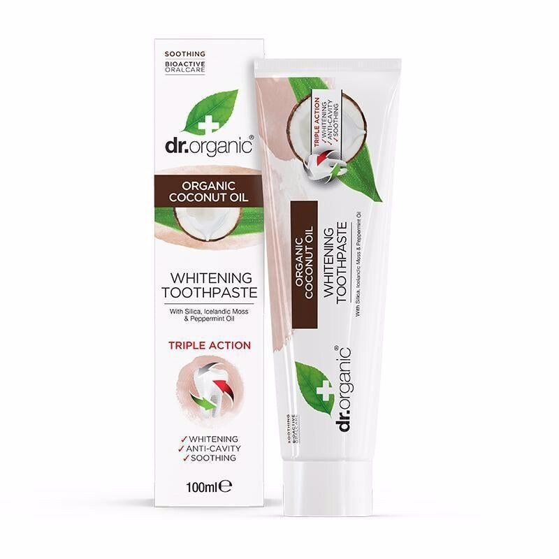 

Маска для лица Pasta De Dientes De Aceite De Coco Dr. Organic, 100 мл