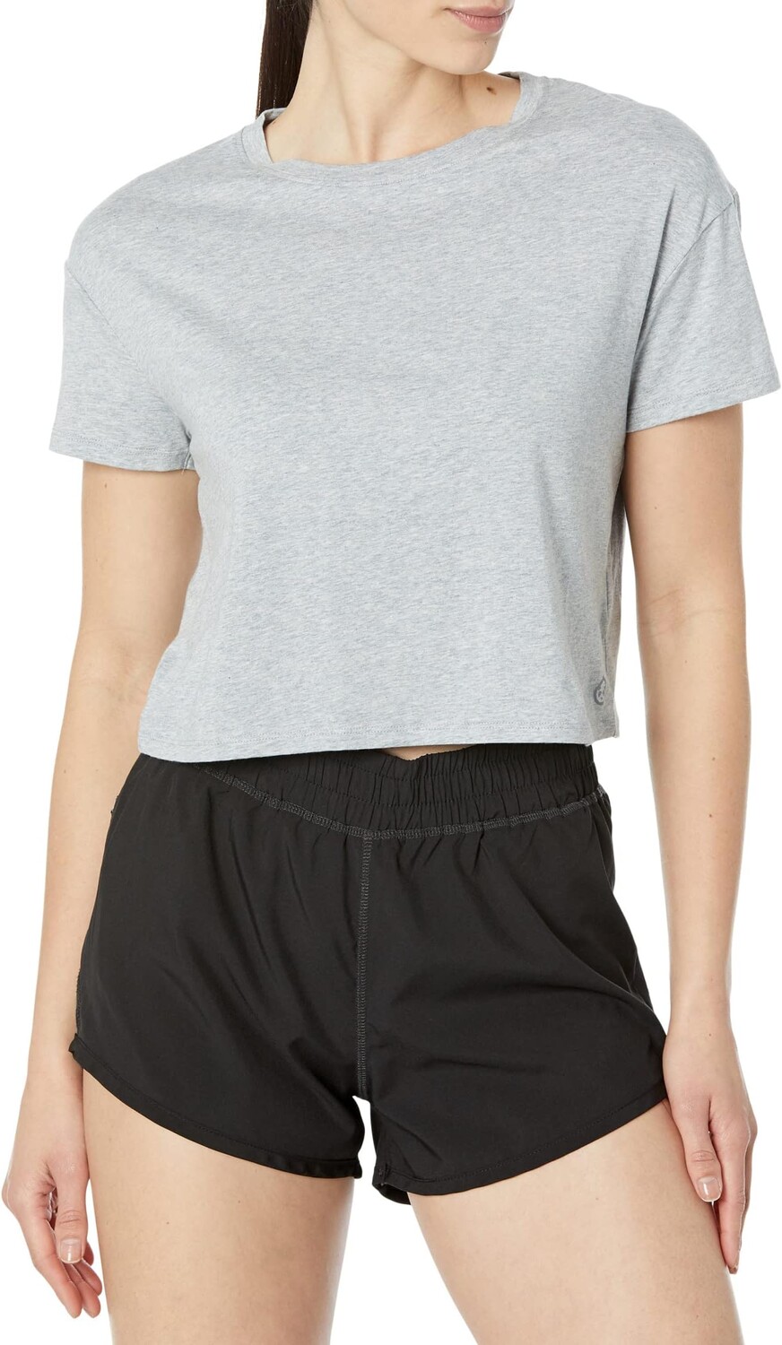 

Футболка tasc Performance Allways Crop Tee, цвет Perfect Gray Heather