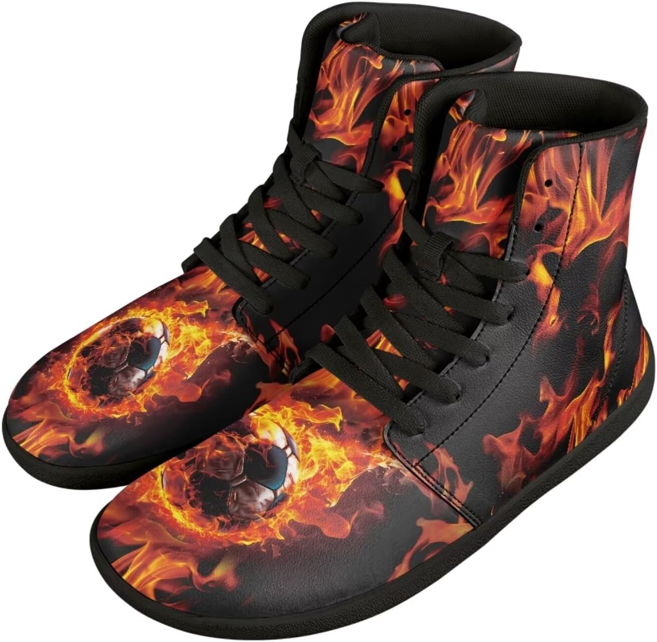 

Мужские широкие высокие минималистичные сникеры с босоножкой, подошвой нулевого перепада, для ходьбы, на шнуровке, на молнии, тренировочные и беговые кроссовки, модные сникеры Chririnla, оранжевый