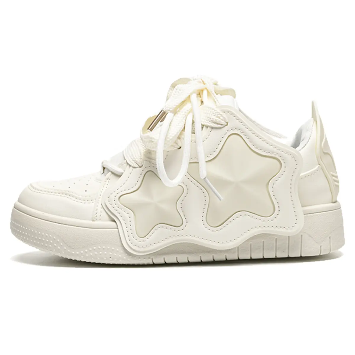 

Кроссовки ABCIO Skateboarding Shoes Women's Low-top, белый/желтый