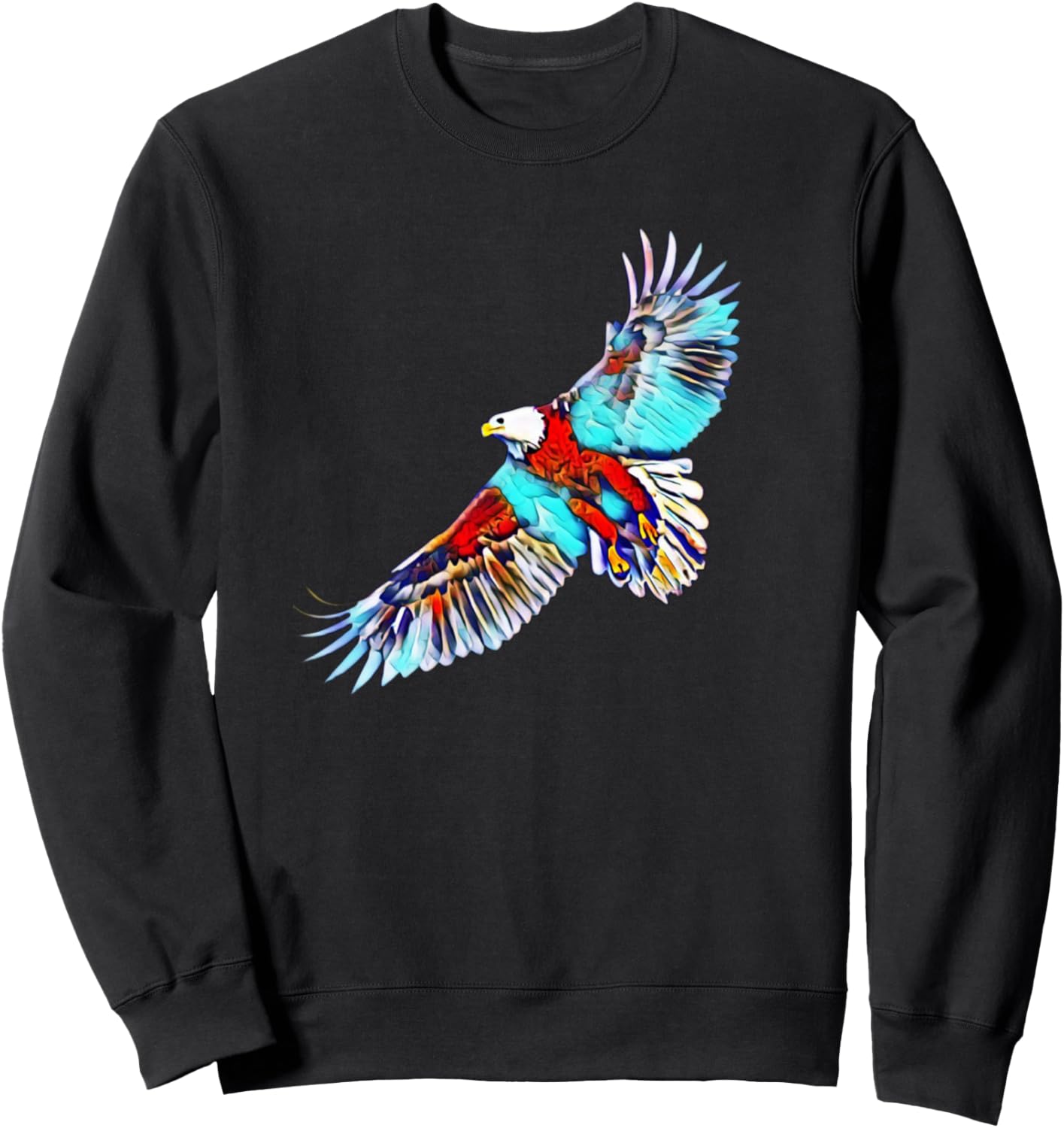 

Толстовка с изображением орла и хищной птицы Eagle - Eagle Bird Of Prey Gift For Men, Women, Kids, Boys, Girls, черный