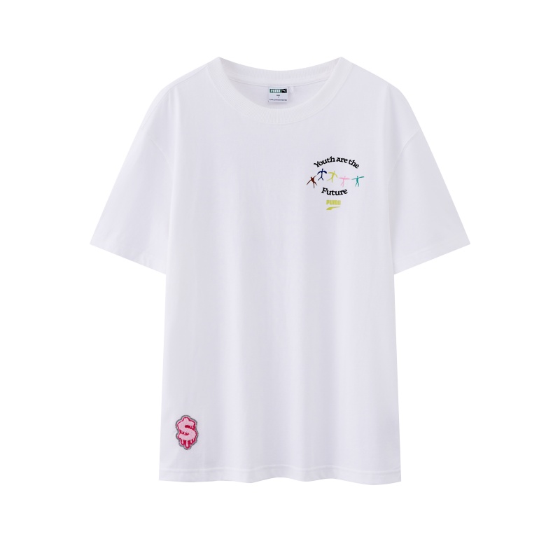 

PUMA Футболка мужская белая, Белый, PUMA Футболка мужская белая