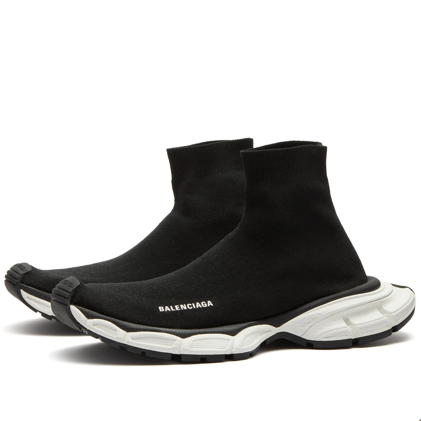 

Кроссовки Balenciaga 3Xl Speed Runner, цвет Black & White, Черный, Кроссовки Balenciaga 3Xl Speed Runner, цвет Black & White