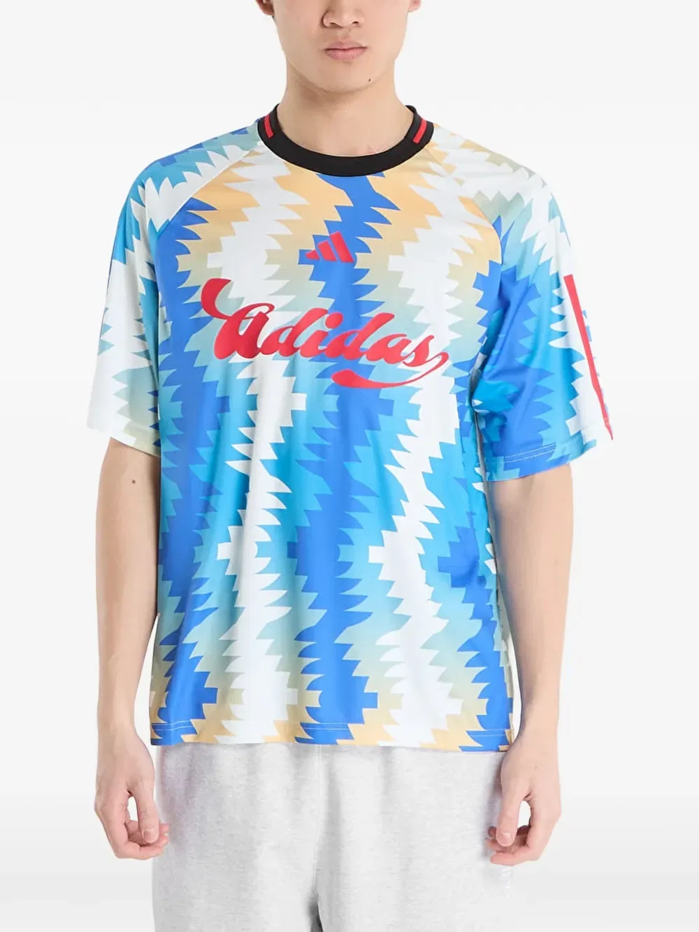 Футболка House of Tiro x Common Goal Adidas, синий